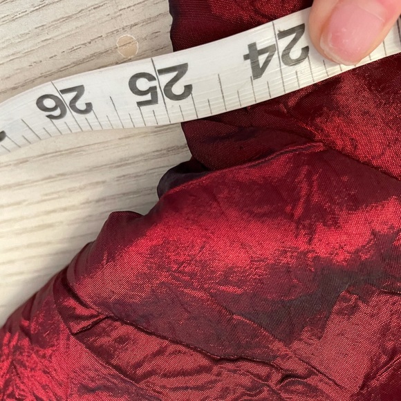 Chico’s Wine Metallic NEW Blazer Sz 16 - Picture 7 of 10